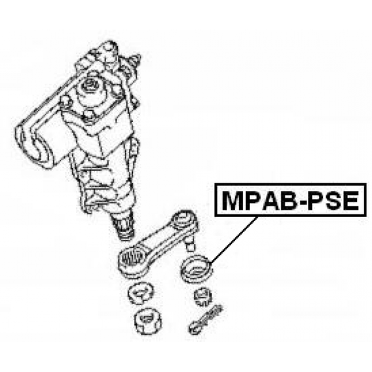 MPAB-PSE - Repair Kit, tie rod end 