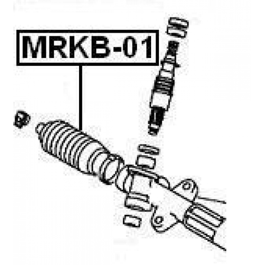MRKB-01 - Bellow, steering 