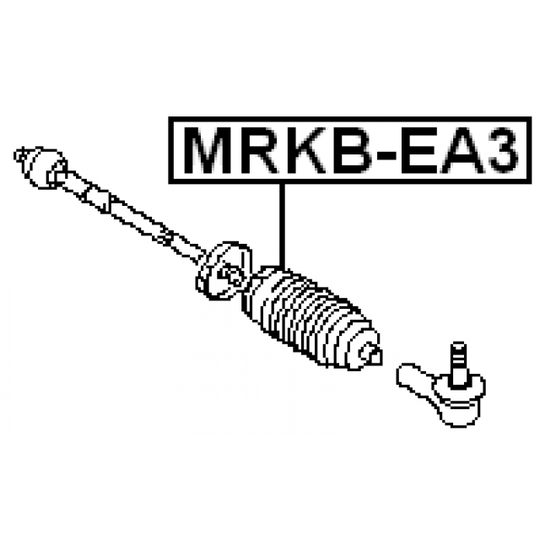 MRKB-EA3 - Bellow, steering 