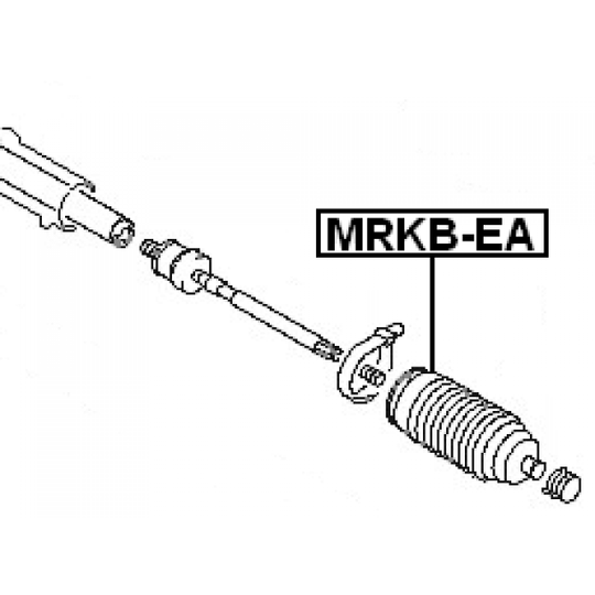 MRKB-EA - Bellow, steering 
