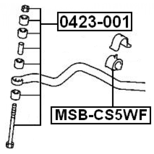 MSB-CS5WF - Vakaajan hela 