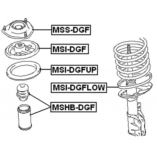 MSI-DGF - Spring Cap 