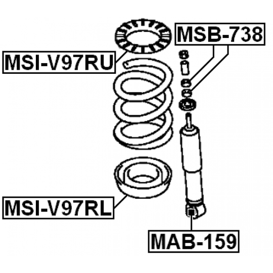 MSI-V97RL - Spring Cap 