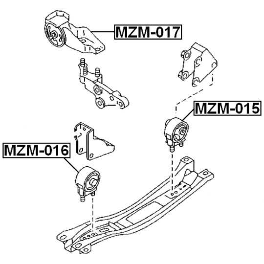 MZM-016 - Engine Mounting 