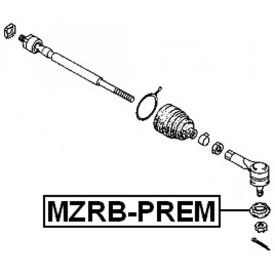 MZRB-PREM - Repair Kit, tie rod end 