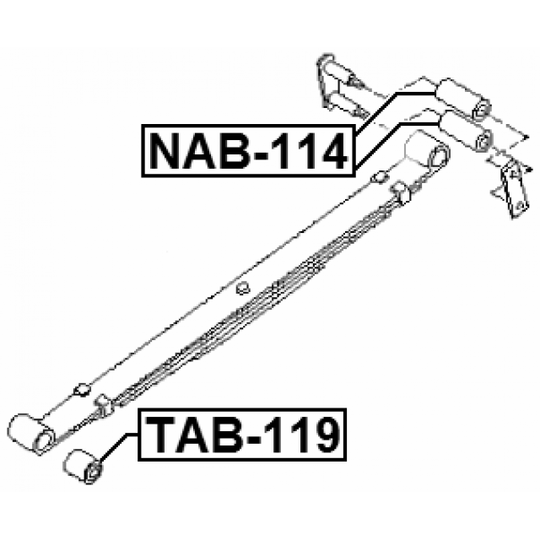 NAB-114 - Laagripuks, lehtvedru 