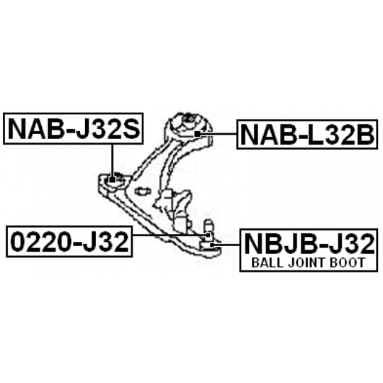 NAB-L32B - Tukivarren hela 
