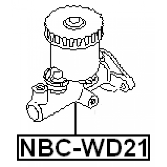 NBC-WD21 - Brake Master Cylinder 