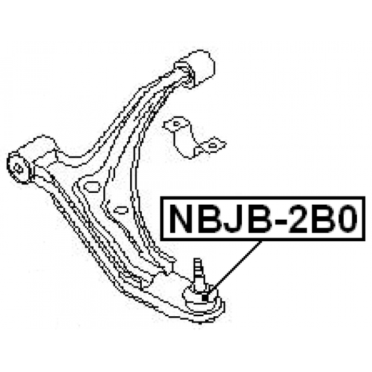NBJB-2B0 - Repair Kit, ball joint 