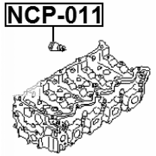 NCP-011 - O-ring, instrutning 