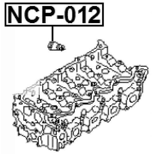 NCP-012 - O-ring, instrutning 