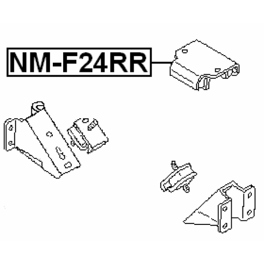 NM-F24RR - Engine Mounting 