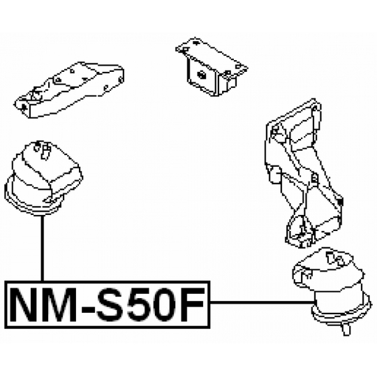 NM-S50F - Motormontering 