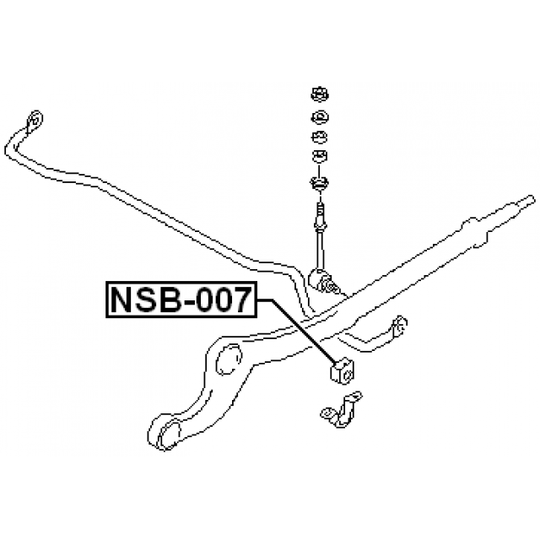 NSB-007 - Stabiliser Mounting 