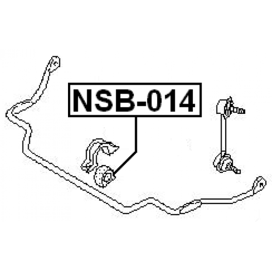 NSB-014 - Stabiliser Mounting 