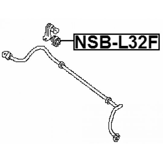 NSB-L32F - Stabiliser Mounting 