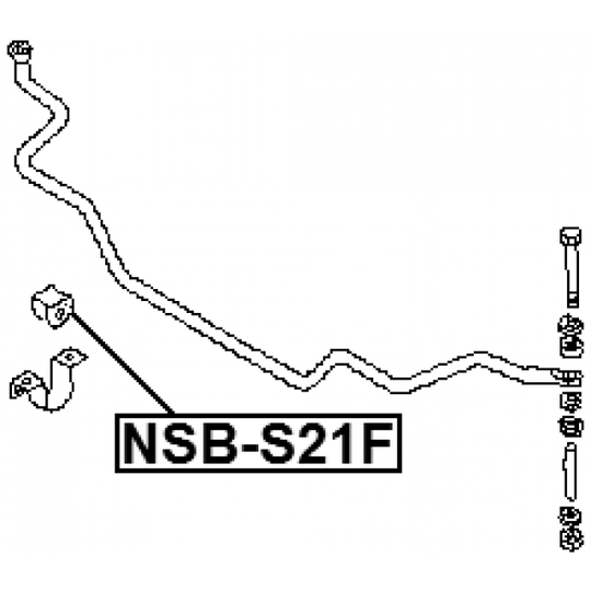 NSB-S21F - Stabiliser Mounting 