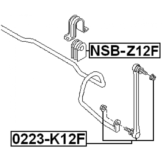 NSB-Z12F - Kinnitus, stabilisaator 