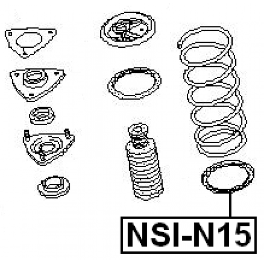 NSI-N15 - Fjäderbricka 