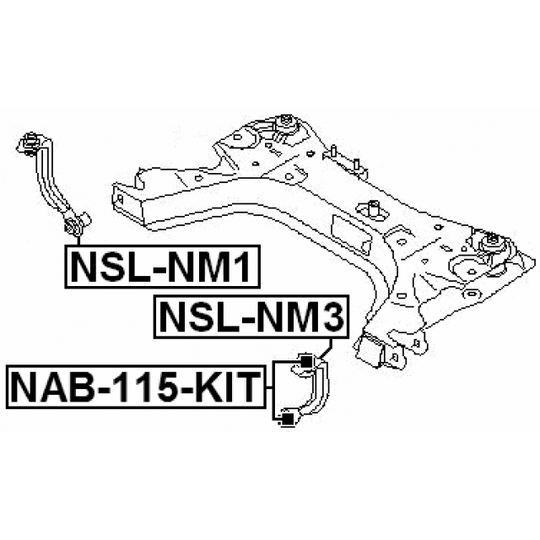 NSL-NM3 - Tanko, kallistuksenvaimennin 