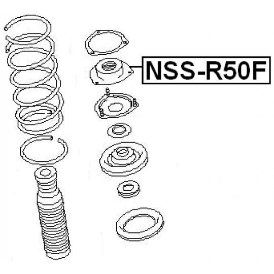 NSS-R50F - Kinnitus, amordid 