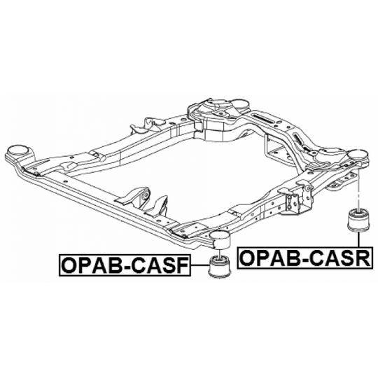 OPAB-CASF - Kinnitus, sillatala 