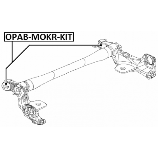 OPAB-MOKR-KIT - Kinnitus, sillatala 