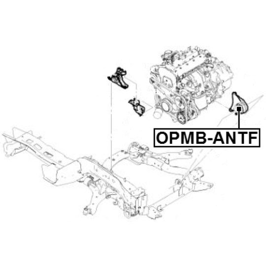 OPMB-ANTF - Motormontering 