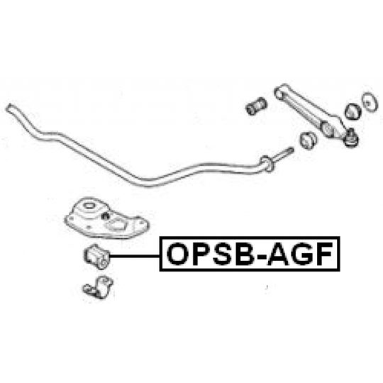OPSB-AGF - Laagripuks, stabilisaator 