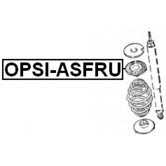 OPSI-ASFRU - Fjäderbricka 
