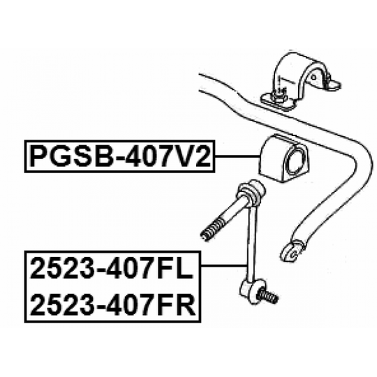 PGSB-407V2 - Laagripuks, stabilisaator 