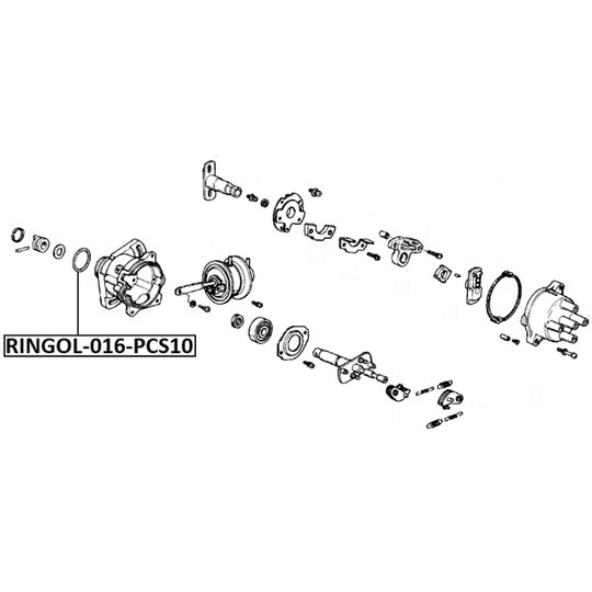 RINGOL-016-PCS10 - Seal, ignition distributor 