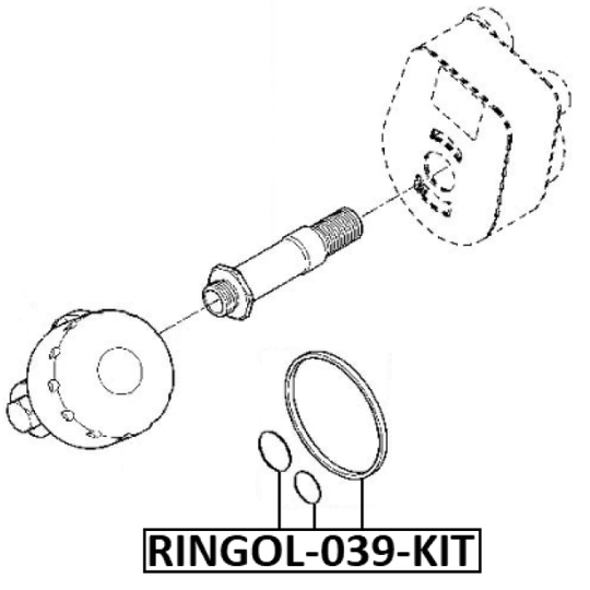 RINGOL-039-KIT - Seal, oil filter 