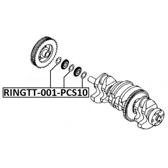 RINGTT-001-PCS10 - Rõngas,väntvõll 