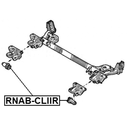 RNAB-CLIIR - Akselinripustus 