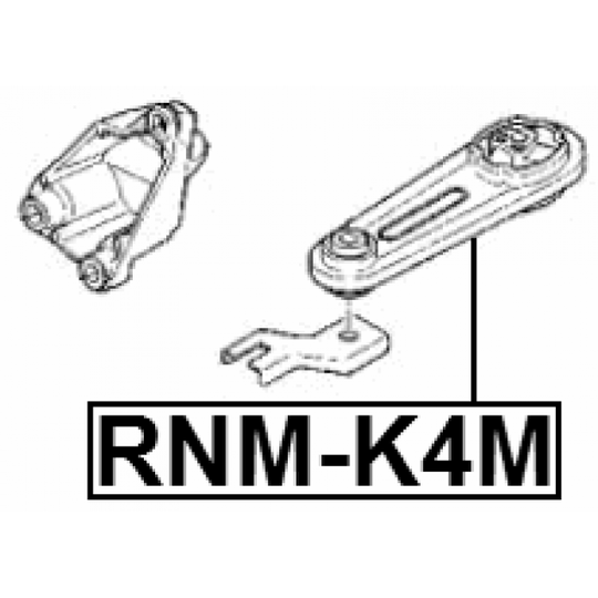 RNM-K4M - Motormontering 