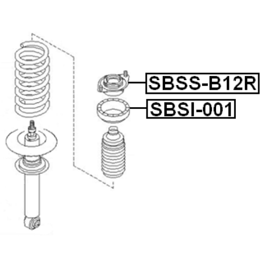 SBSI-001 - Fjäderbricka 