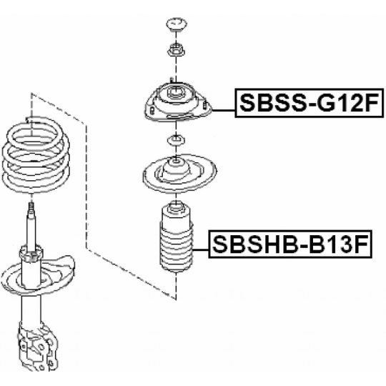 SBSS-G12F - Iskunvaimentimen hela 