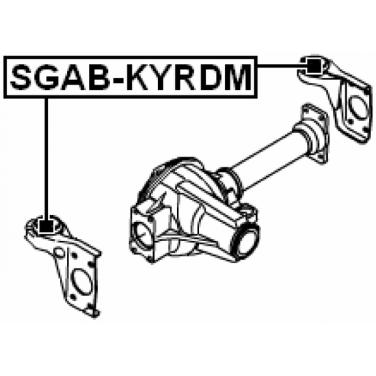 SGAB-KYRDM - Fäste, differential 