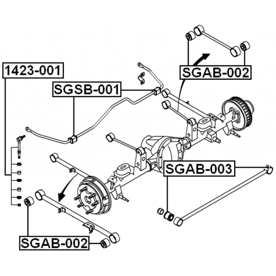 SGSB-001 - Stabiliser Mounting 