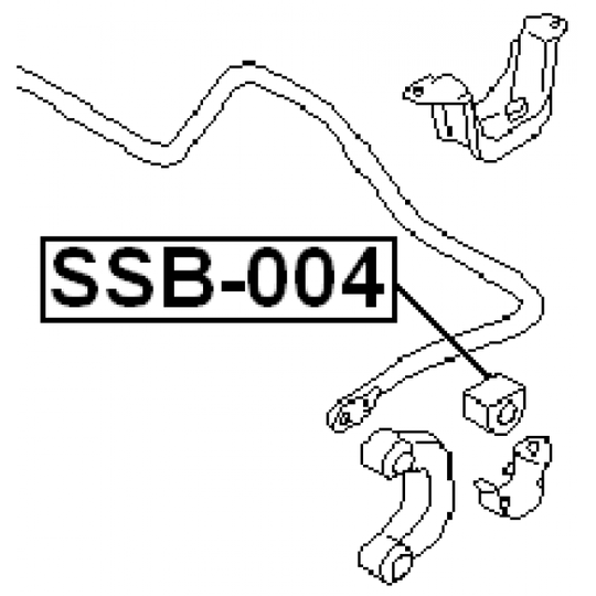 SSB-004 - Stabiliser Mounting 