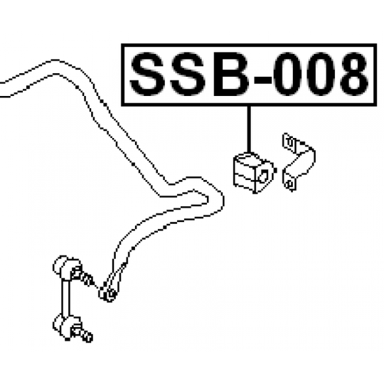 SSB-008 - Stabiliser Mounting 