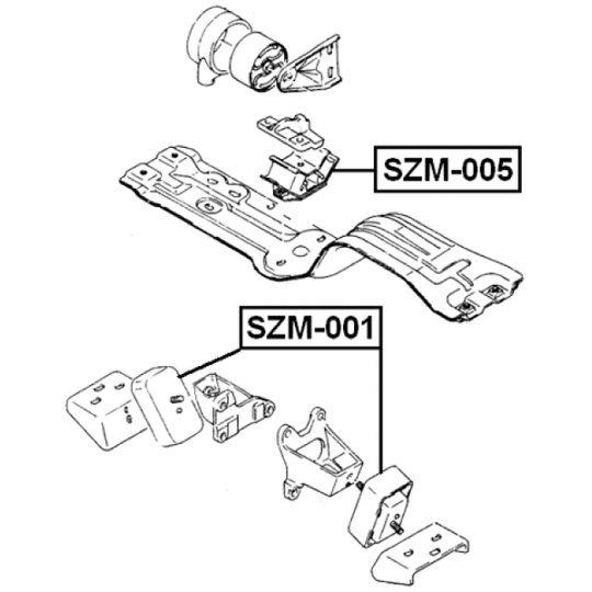 SZM-001 - Motormontering 