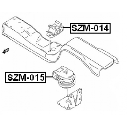 SZM-014 - Engine Mounting 