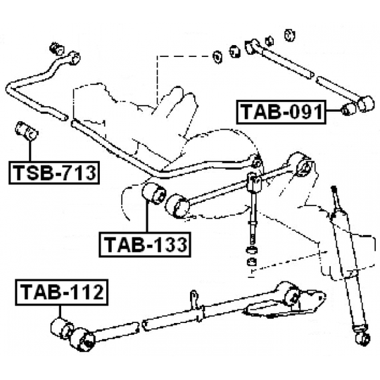 TAB-133 - Tukivarren hela 