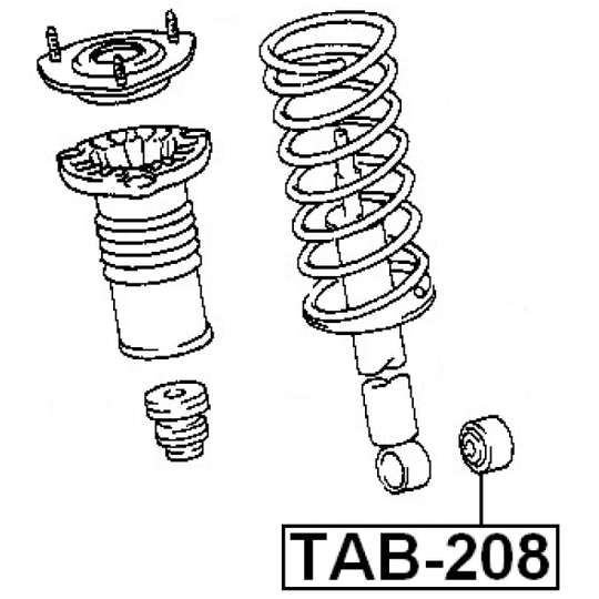 TAB-208 - Puks, amort 