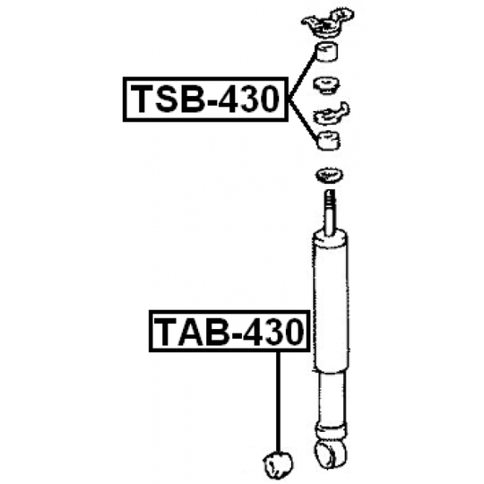 TAB-430 - Iskunvaimentimen hela 