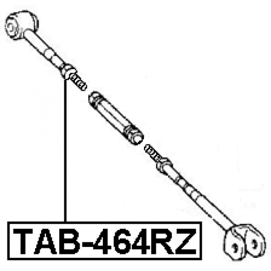 TAB-464RZ - Länkarmsbussning 