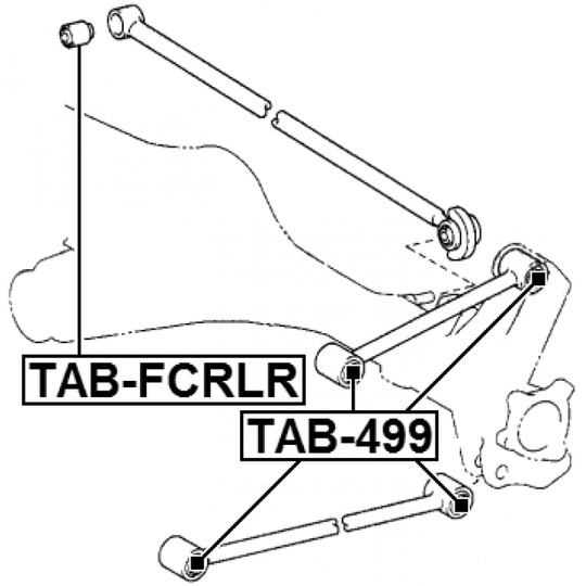 TAB-499 - Länkarmsbussning 