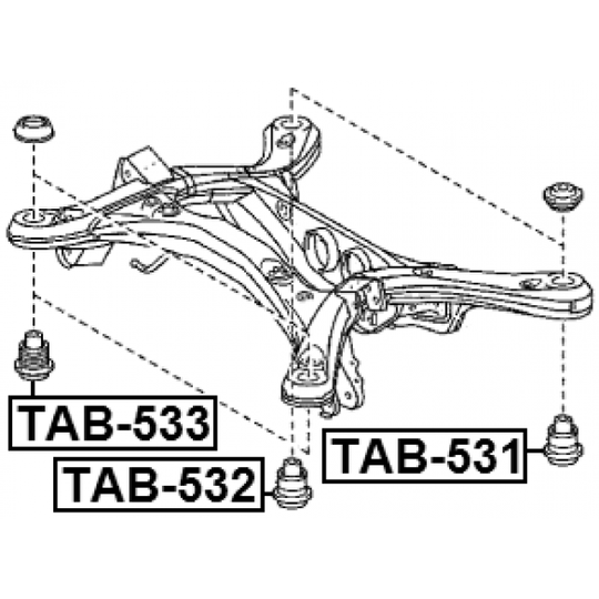 TAB-531 - Akselinripustus 